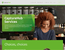Tablet Screenshot of capturehub.com